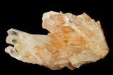 Tangerine Quartz Crystal Cluster - Madagascar #156920-1